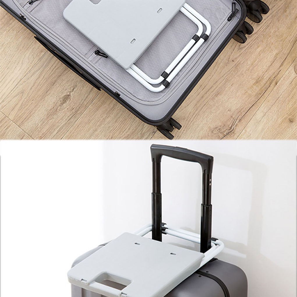 Portable Foldable Stool Household Metal Plastic Folding Chair for Adults Kitchen Garden Bathroom doublelift store