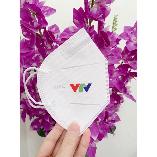 Khẩu trang in logo VTV VTV24 KF94 N95 N99