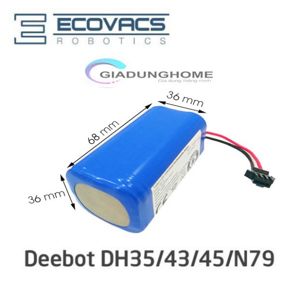 Pin Ecovacs Deebot DH35 DH43 DH45 N79  Chính Hãng Giá Siêu Rẻ