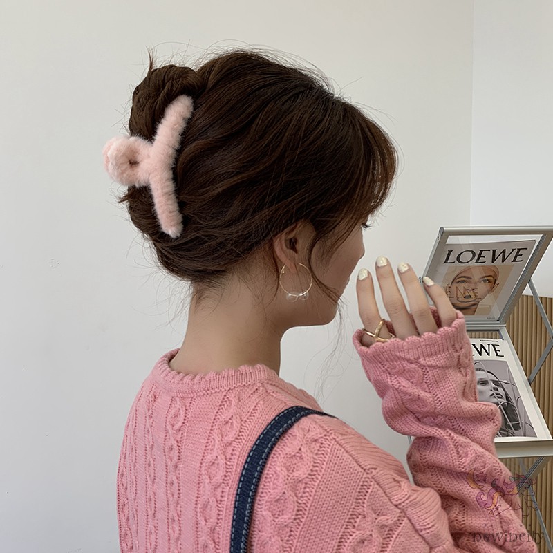 Kẹp Tóc Xinh Xắn Theo Phong Cách Mùa Đông Hàn Quốc