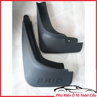 Bộ 2 Chắn Bùn Nhựa Dẻo Honda Brio 2018 - 2020