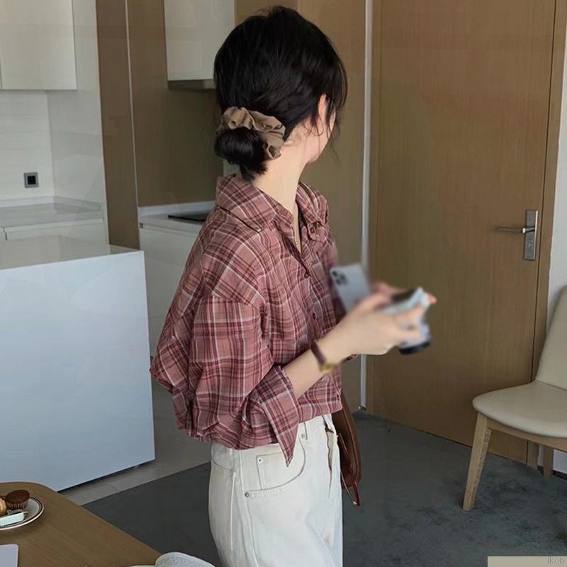 Áo sơ mi nữ tay dài dáng rộng thời trang công sở