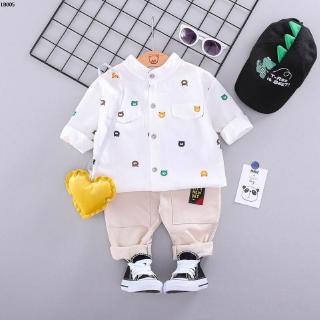 Set sơ mi bé nam siêu lịch lãm LB005