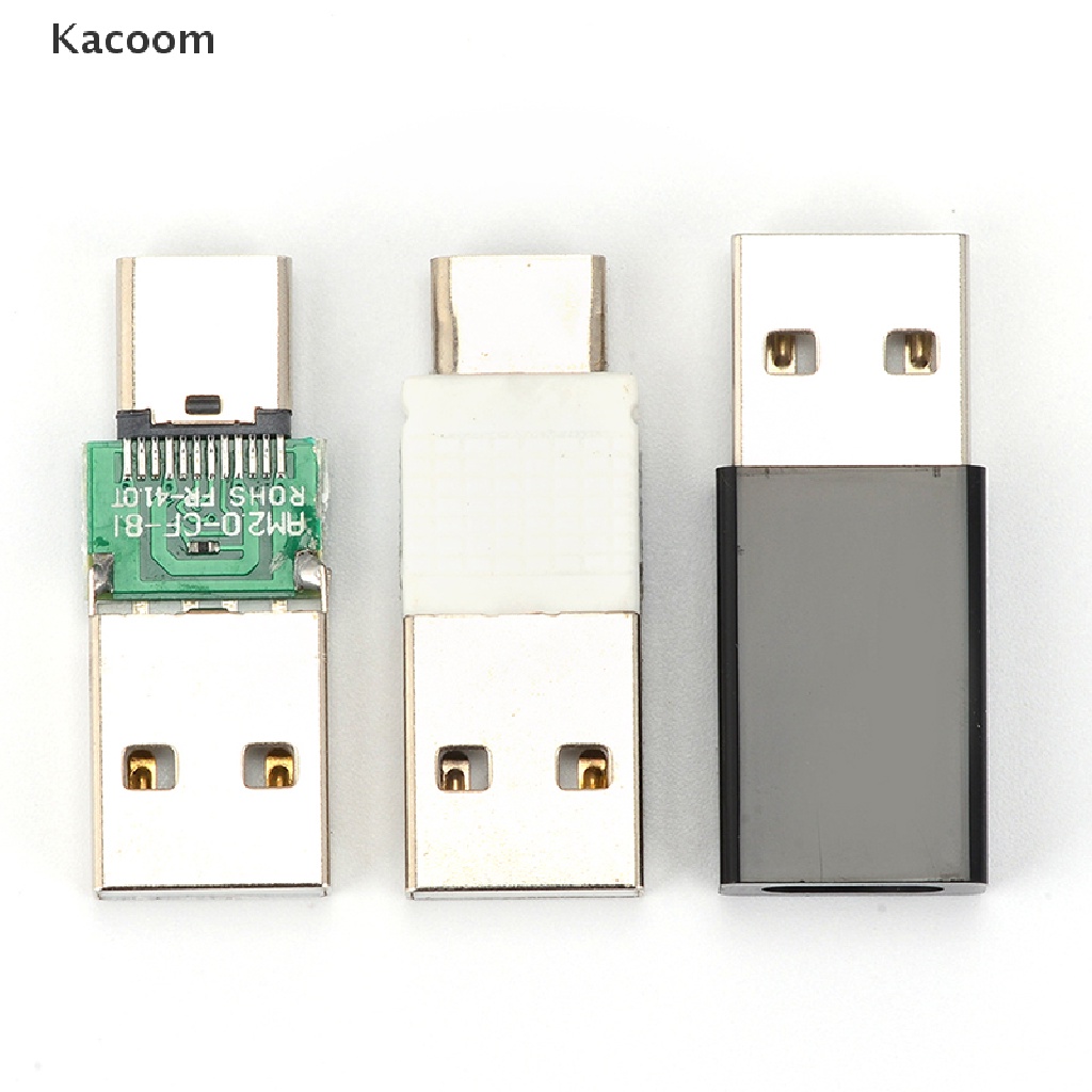 Kacoom USB A Male To USB Type C Female Connector 2.0 Charging Data Converter Adapter VN