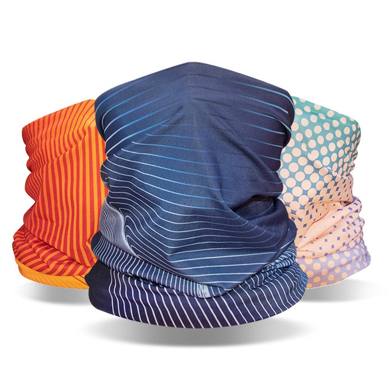 Chống Tia UV Đi Xe Đạp Mặt Khăn Che Thể Thao Ngoài Trời Làm Mát Thoáng Khí Câu Cá Đi Bộ Đường Dài Mu