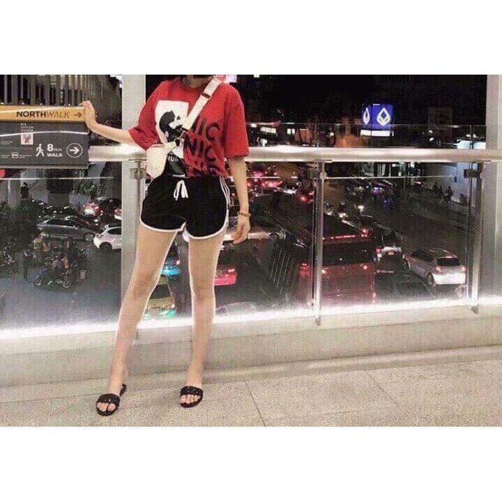 FREE SHIP ĐƠN 99k Quần sooc chữ 100% cotton ( Ảnh Thật) | BigBuy360 - bigbuy360.vn