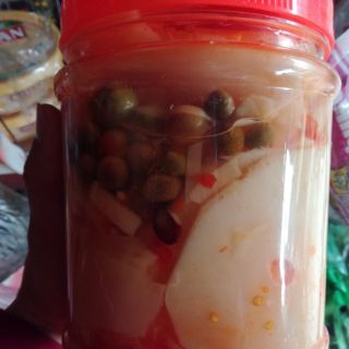 Măng ngâm dấm ớt móc mật