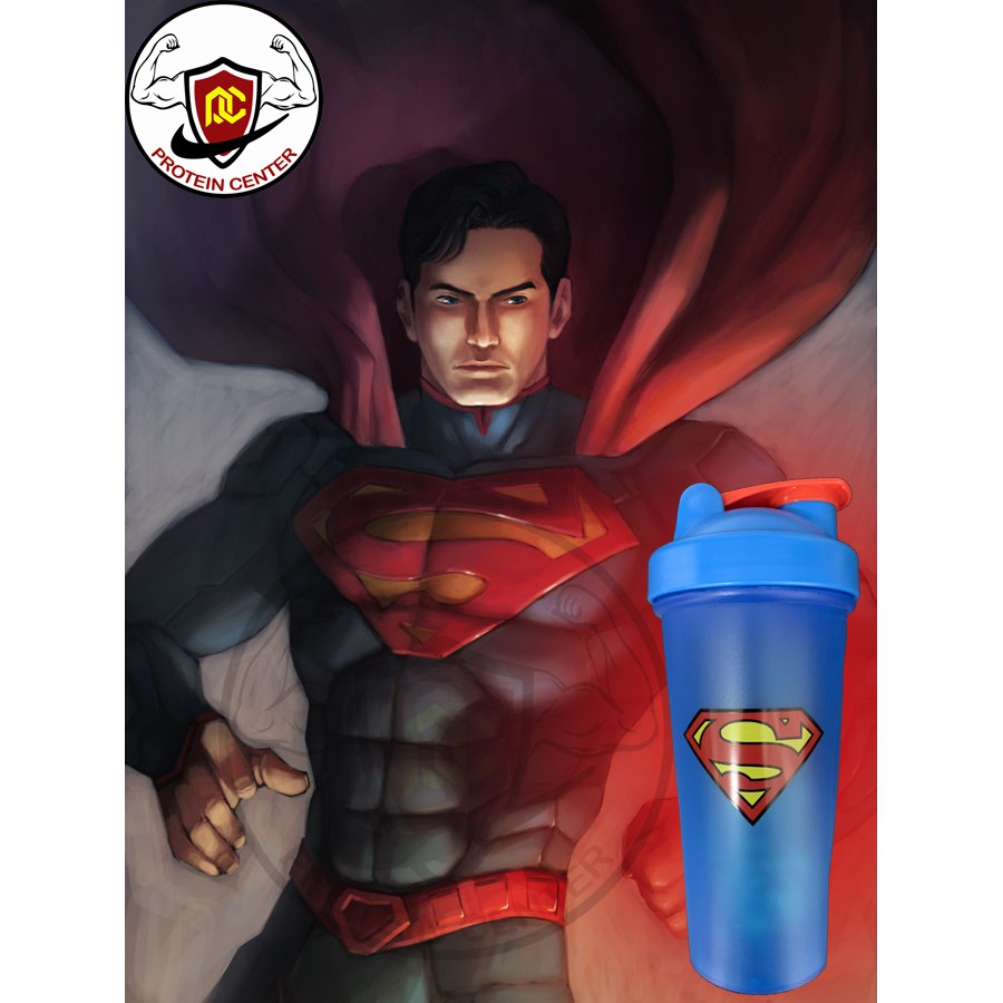 💥[FREESHIP EXTRA]💥 COMBO 6 Bình lắc SHAKER thể thao, tập GYM 800ml kiểu dáng MARVEL DC - Shop Protein Center - SHAKER