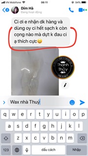 Sáp Wax Lông Lạnh Nhân Sâm Shiny Handmade