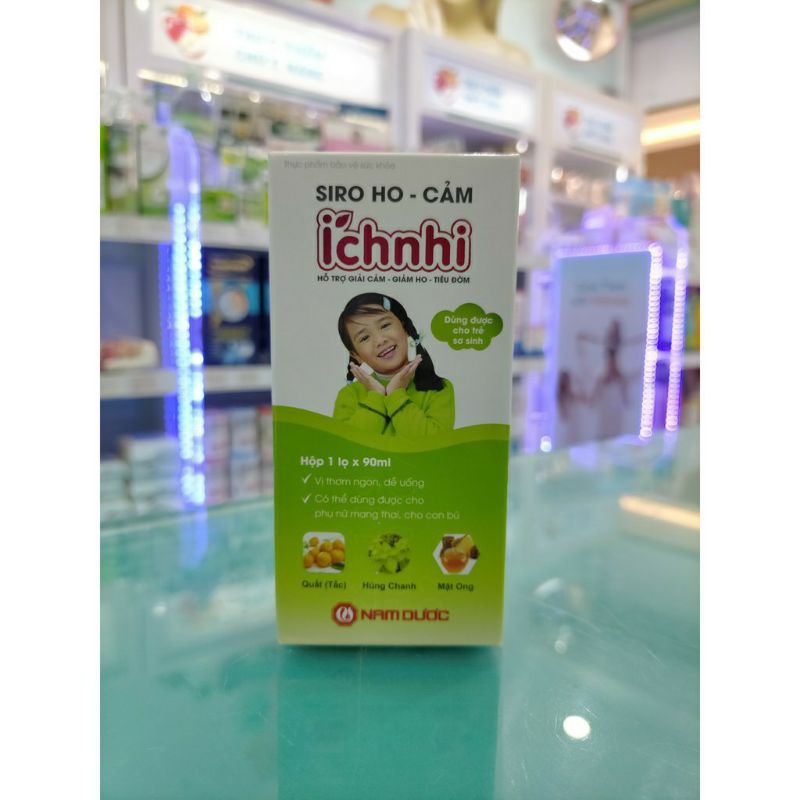 ✅Siro Cảm Ho Ích Nhi chai 100ml