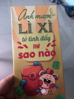 Combo 10 bao lì xì mẫu mới 2020