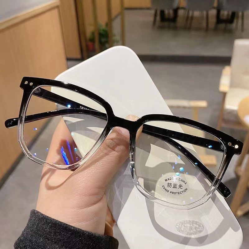 Kính không độ nam nữ thời trang phong cách thanh lịch dáng vuông nhiều mẫu giá rẻ KTT14