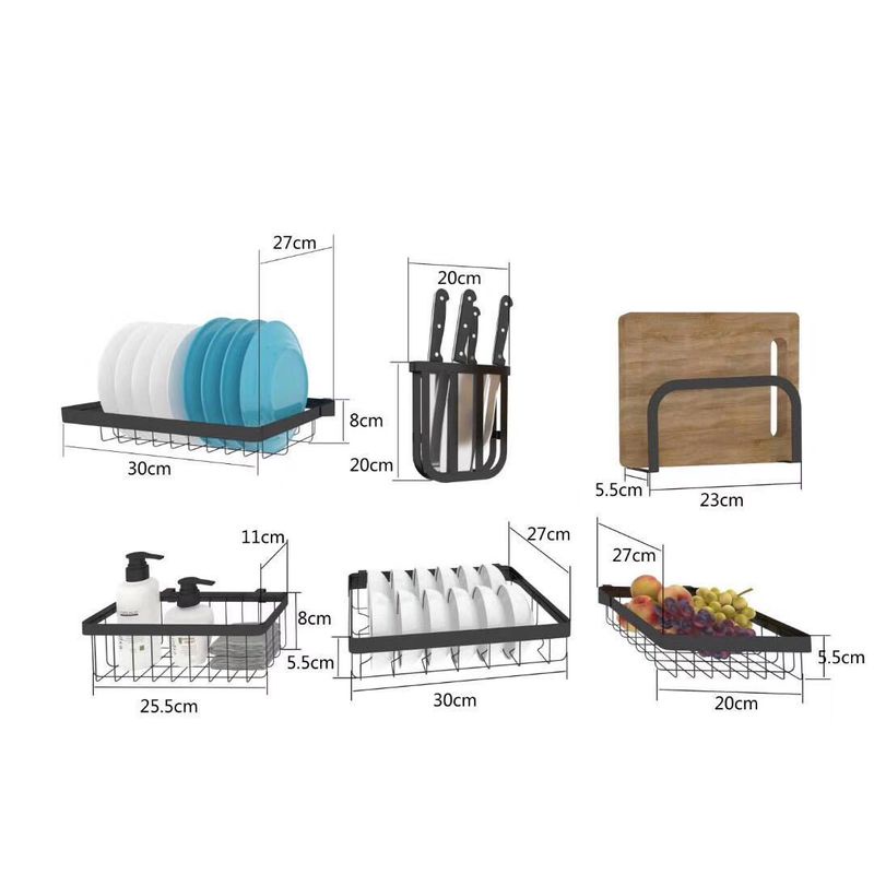 Kệ úp bát đĩa trên bồn rửa 85cm , giá để bát 2 tầng khung thép sơn tĩnh điện cao cấp