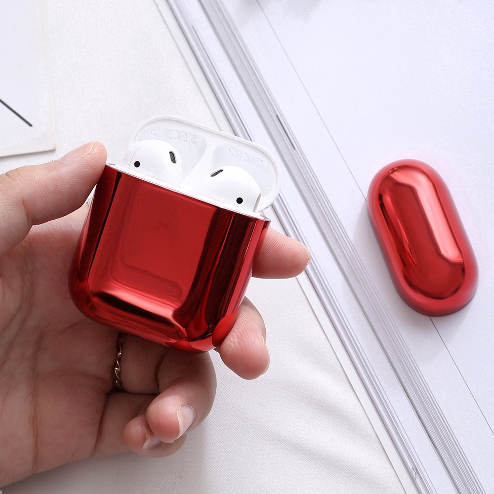 Vỏ Silicone Chống Nước Bảo Vệ Hộp Sạc Tai Nghe Không Dây Apple Airpods 1 2