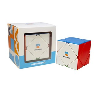 Rubik Biến thể 6 mặt GAN monster go Skewb Stickerless