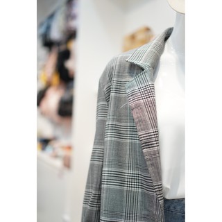 Áo Blazer Caro Xám 057