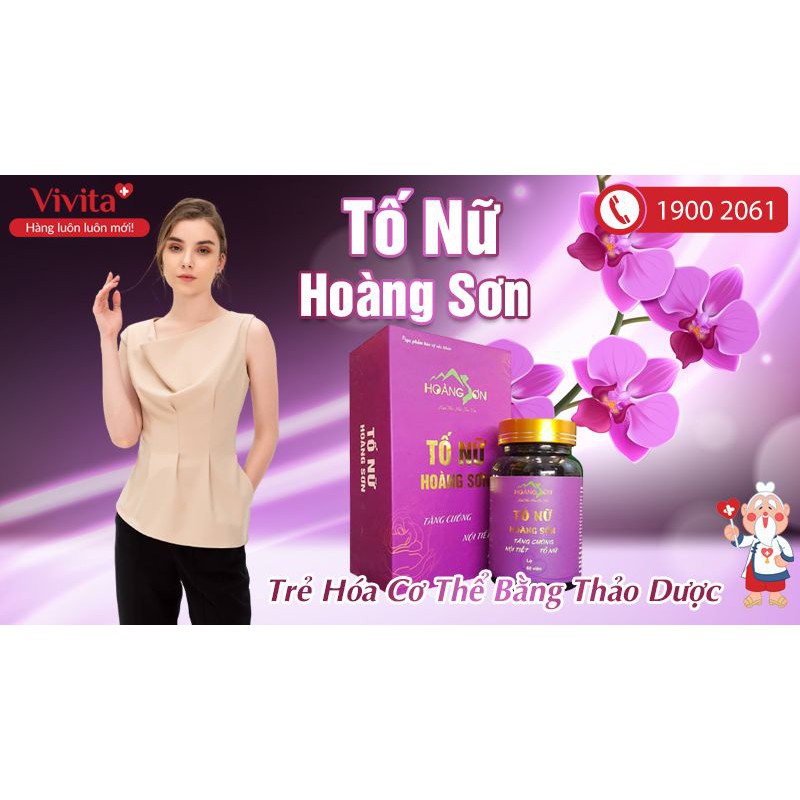 TỐ NỮ HOÀNG SƠN -TĂNG NỘI TIẾT TỐ NỮ ( Cam kết chính hãng 100%)