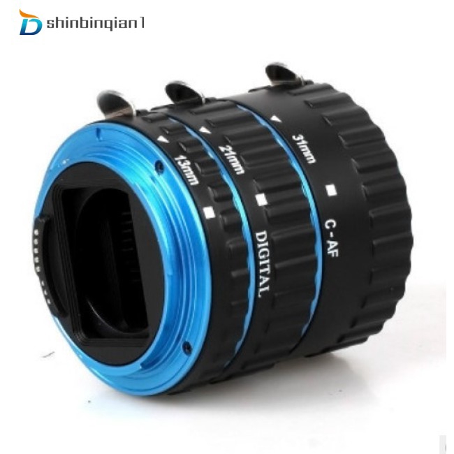 Ngàm ống kính lấy nét Macro AF bằng kim loại chuyển đổi cho ống kính máy ảnh Canon EOS EF-S 750D 80D