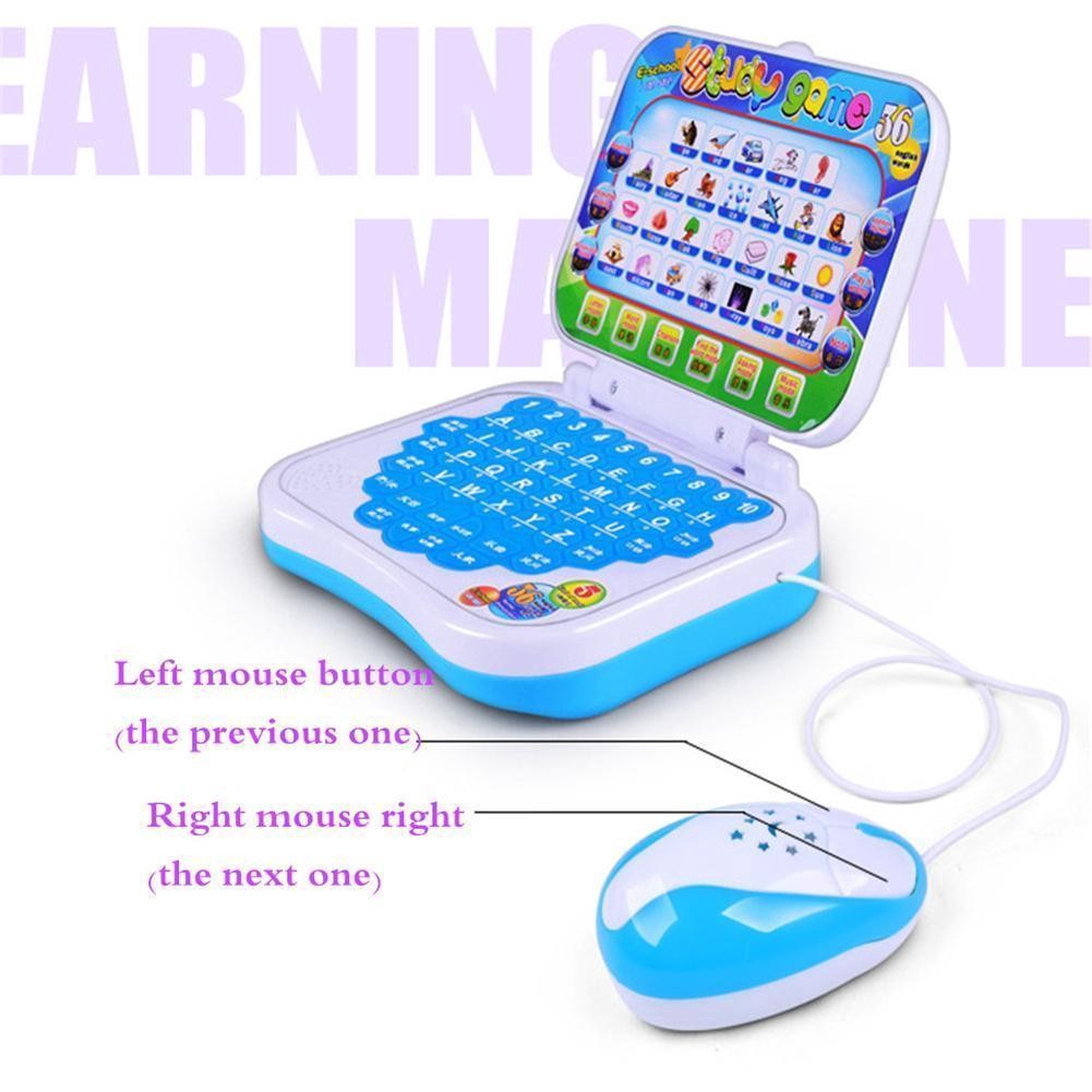 Máy tính xách tay học tập đồ chơi vui nhộn dành cho trẻ em