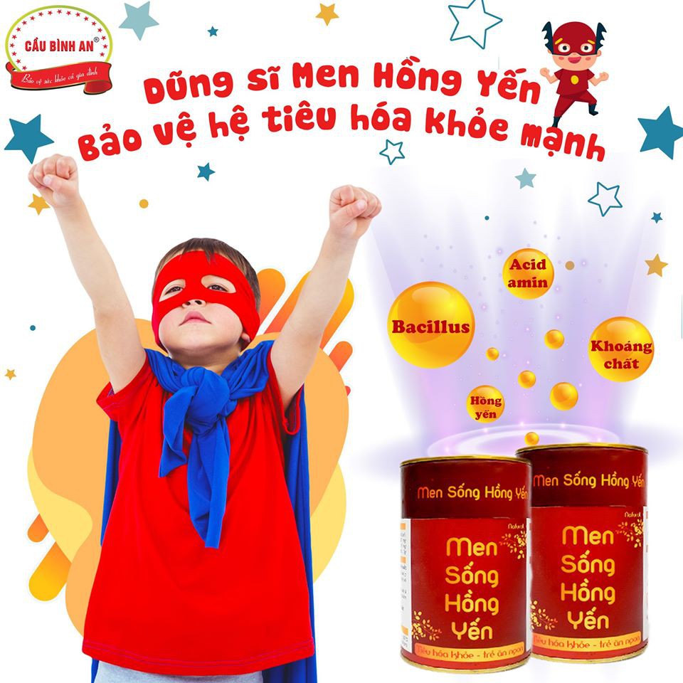 Men sống Hồng Yến Cầu Bình An