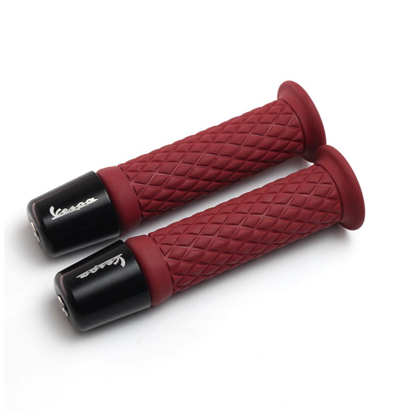 Cặp Phụ Kiện Tay Cầm Cao Su Cho vespa lt lx gts gtv 150 200 250 300 300ie