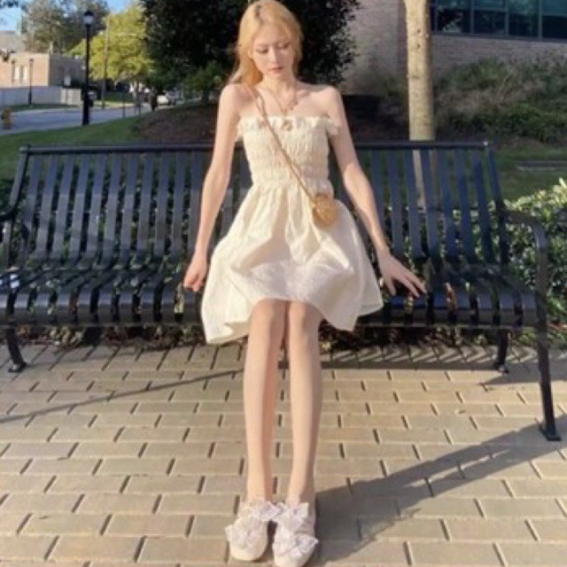 Váy nữ ❤️FREESHIP❤️ Đầm tiểu thư hàng Quảng Châu