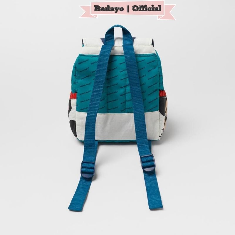 Balo trẻ em hàng za.ra hình mickey mẫu mới 2022 siêu xinh BADAYO T2.033