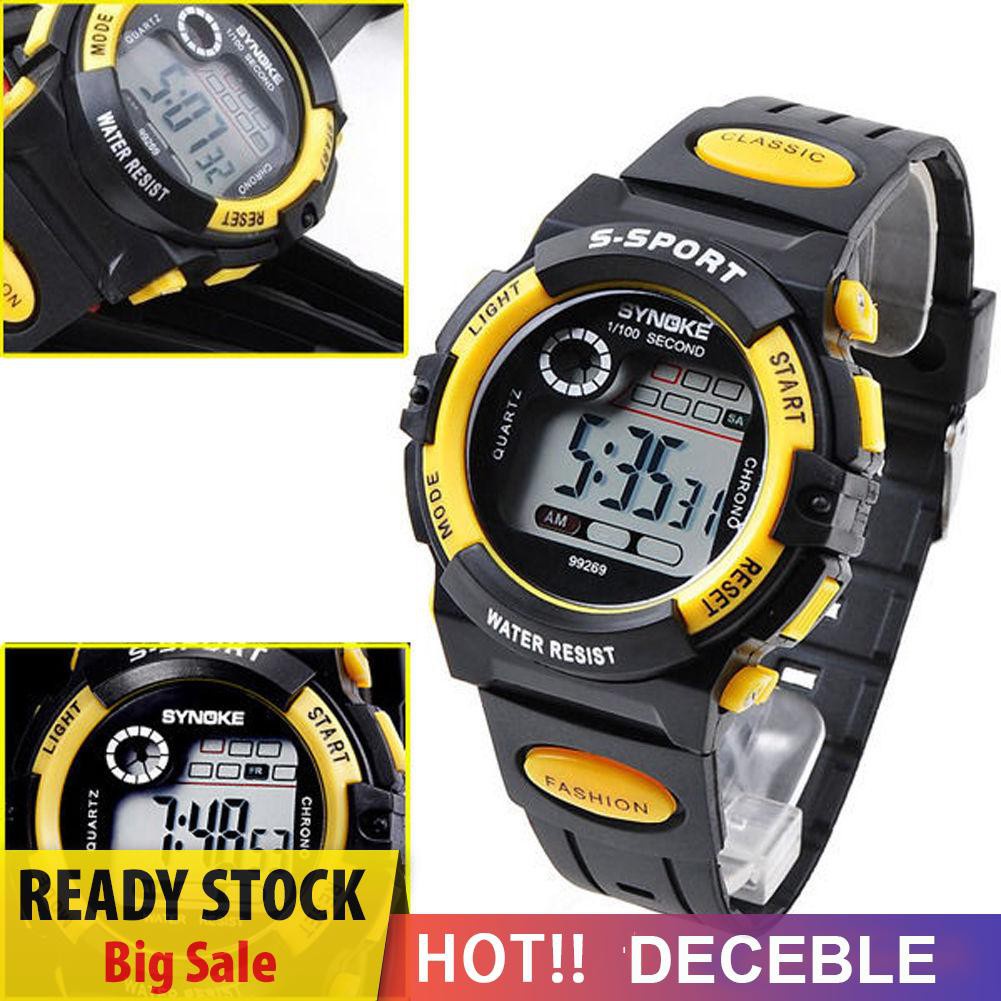 Deceble Multifunction Waterproof Child Boy Girl Sports Electronic Wrist Watch