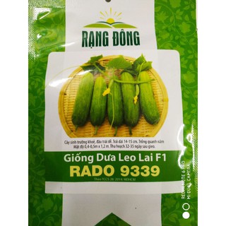 Hạt giống Dưa leo 9339 1gr❤️FREESHIP XTRA❤️