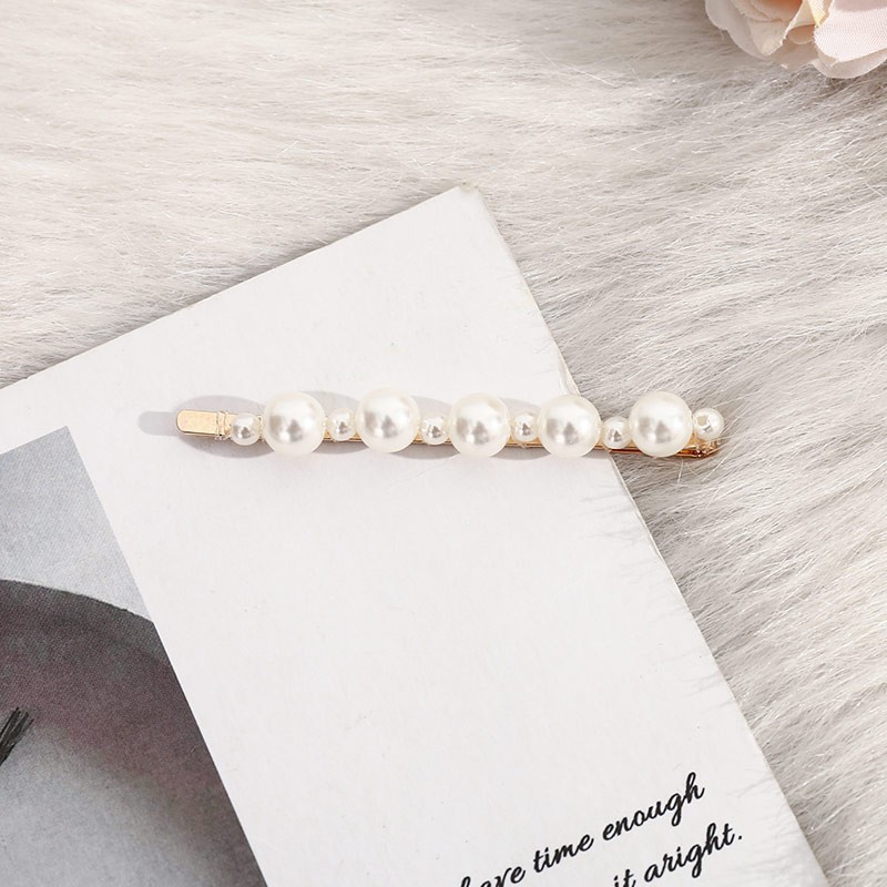 Kẹp tóc thiết kế đơn giản phong cách retro Hàn Quốc