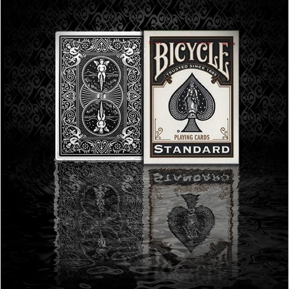 Bài USA : Bicycle Black Playing Cards