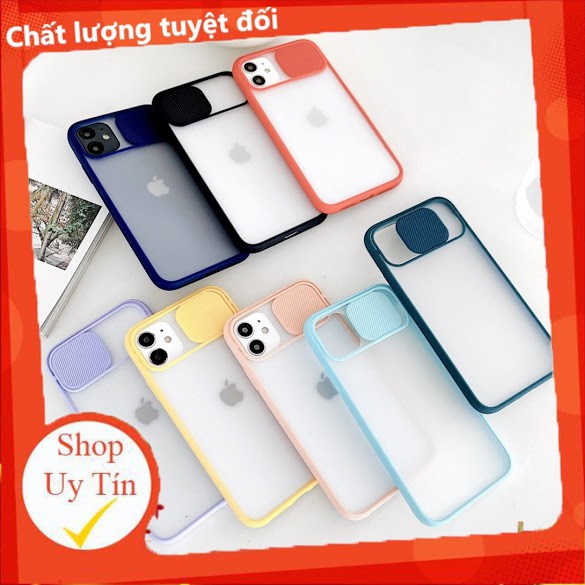 nắp trượt nhám mặt mờ 6plus/6splus/7plus/8plus/X/Xs/Xsmax/11/11promax