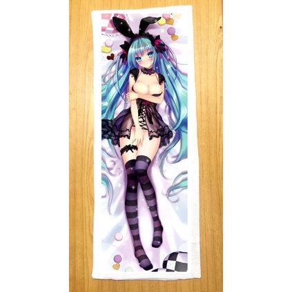 Gối ngủ Hatsune Miku dài 40cm x 1m /Gối ôm dài Miku