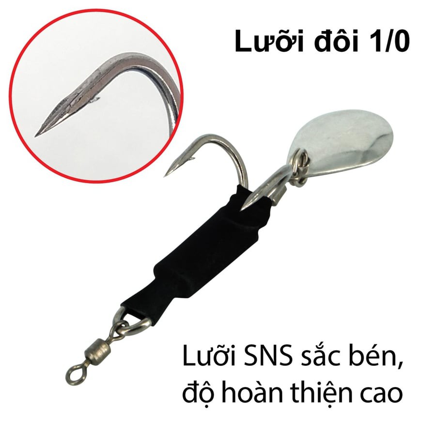 NHÁI HƠI CHÌM POISON GITD - Mồi giả Thái Lan câu lure cá Lóc giá rẻ siêu nhạy - 4CM/11GR  Gia Lai đã gửi Hôm nay lúc 1