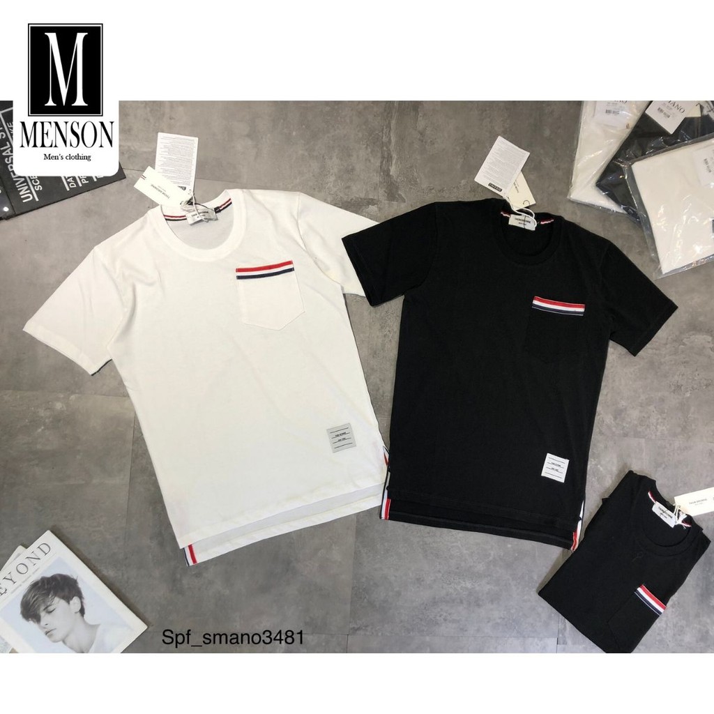 ⭐️SIÊU PHẨM⭐️Áo Phông Nam ngắn tay viền túi basic hàng hiệu cao cấp - Áo Thun Nam Chất Mát Mùa Hè MENSON M2004 | BigBuy360 - bigbuy360.vn
