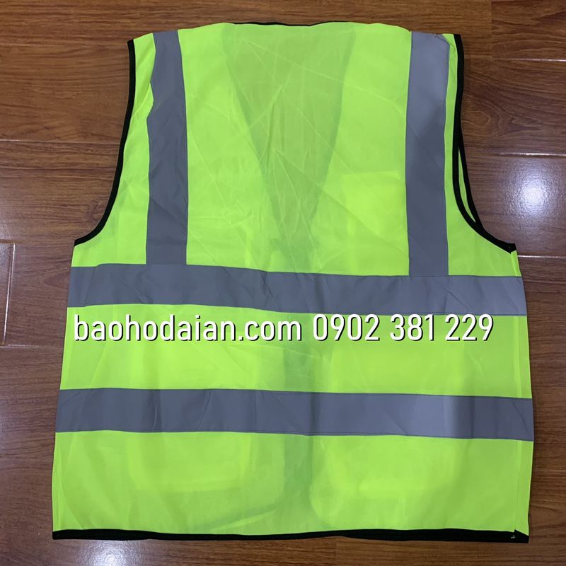 Áo phản quang lưới vải thoáng 4 túi kiểu 3M
