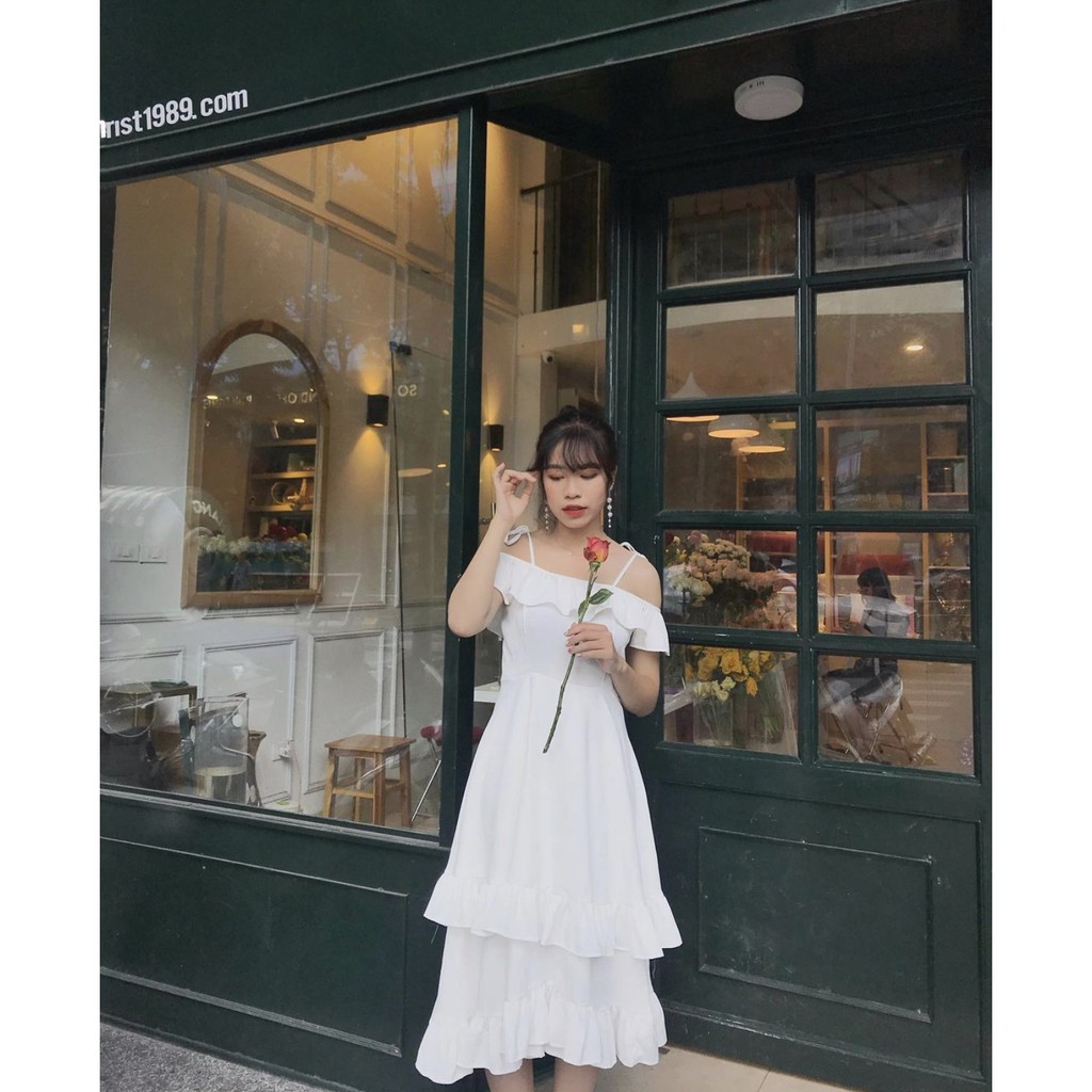 VÁY HAI DÂY - HARI DRESS - VÁY TẦNG HAI DÂY | BigBuy360 - bigbuy360.vn