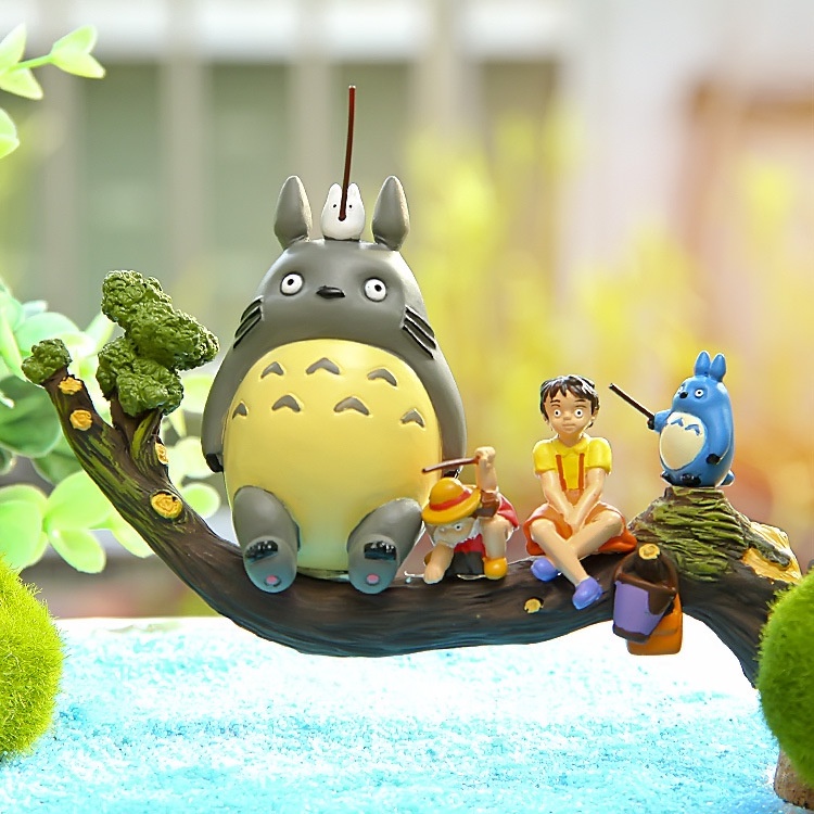 Mô Hình Nhân Vật Phim Hoạt Hình Anime Totoro Bằng Nhựa Resin
