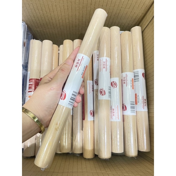 Cán Bột Gỗ Mập - giao 1 cái ngẫu nhiên