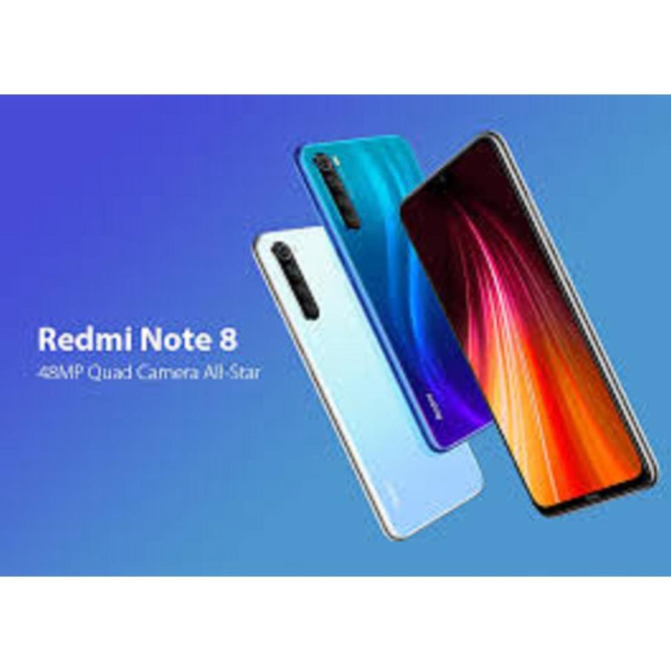 điện thoại Xiaomi Redmi Note 8 2sim ram 4G/64G mới Chính Hãng - Có Tiếng Việt