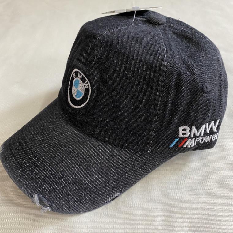 Mũ lưỡi trai jean BMW nam nữ Đẹp *