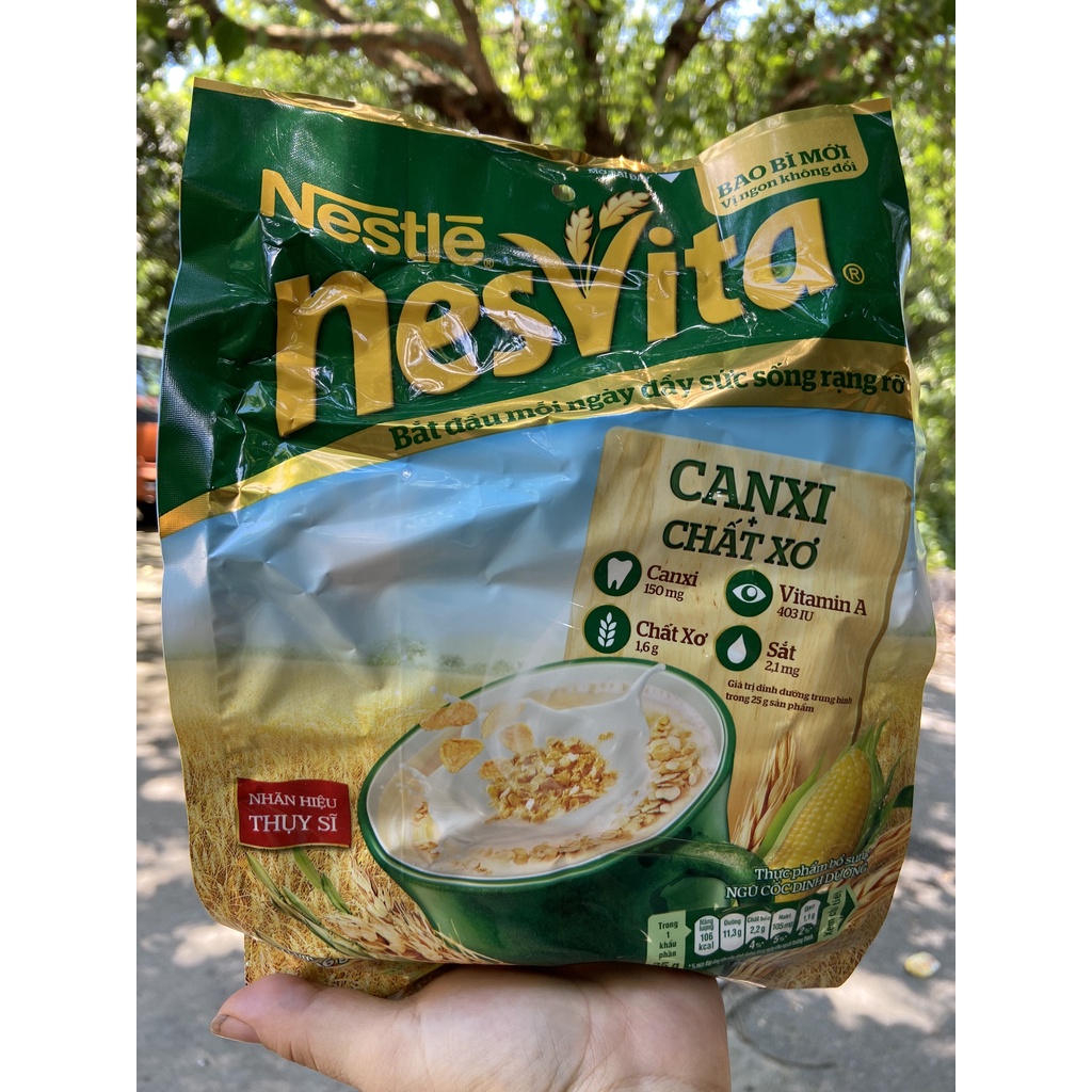 NGŨ CỐC DINH DƯỠNG NESVITA 400g 16 goi x 25g