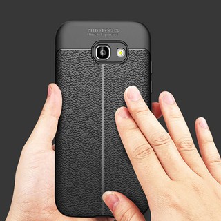 Ốp Lưng Auto Focus Vân Da Cho Samsung A7/ A5 (2016)