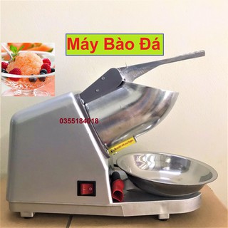Máy Bào Đá Tuyết 2 Lưỡi Dao Đá xay nhuyễn mịn Dùng cho Quán Cafe - Trà Sữa - Trà chanh