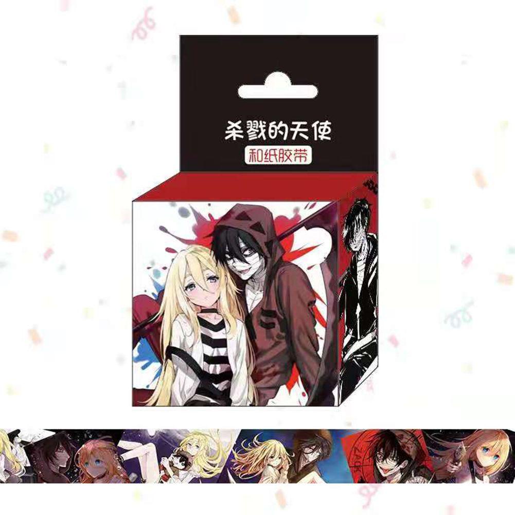 PISTA Cuộn Băng Dính Họa Tiết Hoạt Hình Tokyo Ghoul Dễ Thương Sáng Tạo