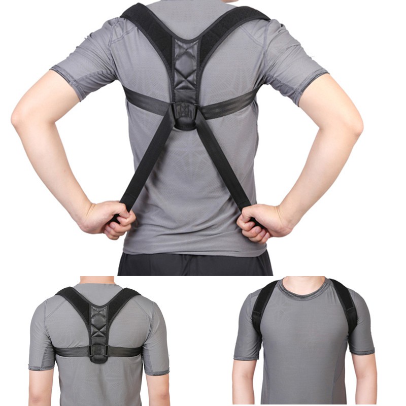 Đai Chống Gù Lưng POSTURE CORRECTOR đóng hộp cao cấp, Đai Chống Gù [Tặng kèm 2 tấm trợ lực]