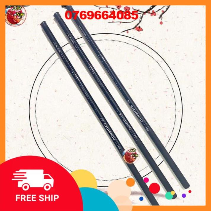 Cần Câu Tay SHIMANO Cacbon Cao Cấp  Đủ size 2m7-3m6-4m5-5m4-6m3 -Đ𝗢̂̀𝗖𝗔̂𝗨𝟮𝟱𝟳