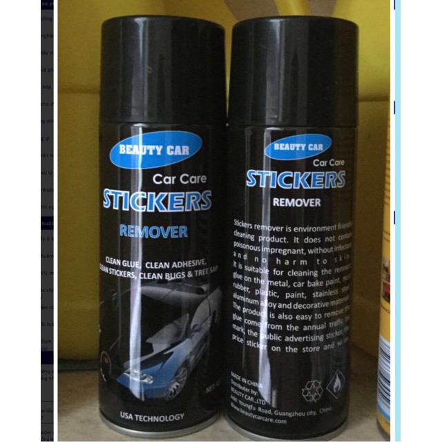 Tẩy nhựa đường, băng dính, keo, bụi sơn Bealuty car 450ml