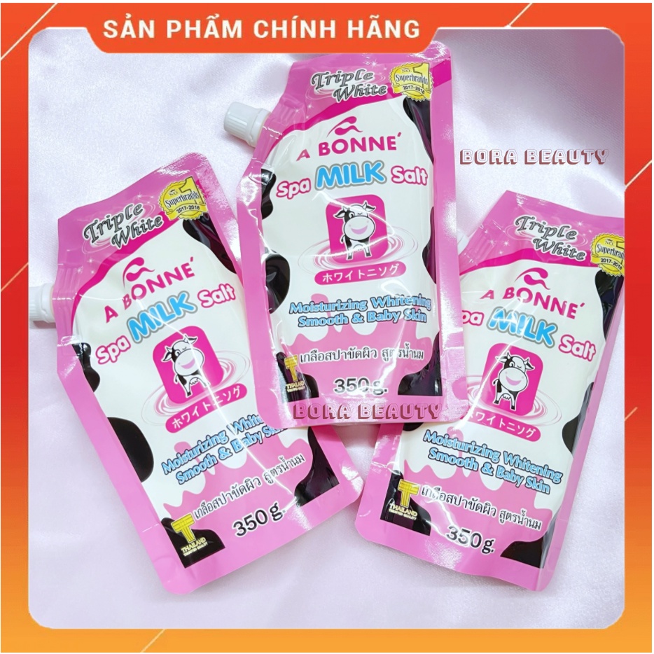 [Chính Hãng] Muối Tắm Sữa Bò Tẩy Tế Bào Chết A Bonne Spa Milk Salt 350g