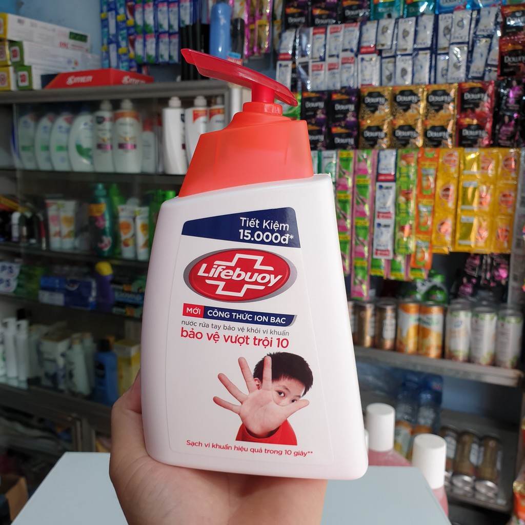 NƯỚC RỬA TAY LIFEBUOY CHAI 500G